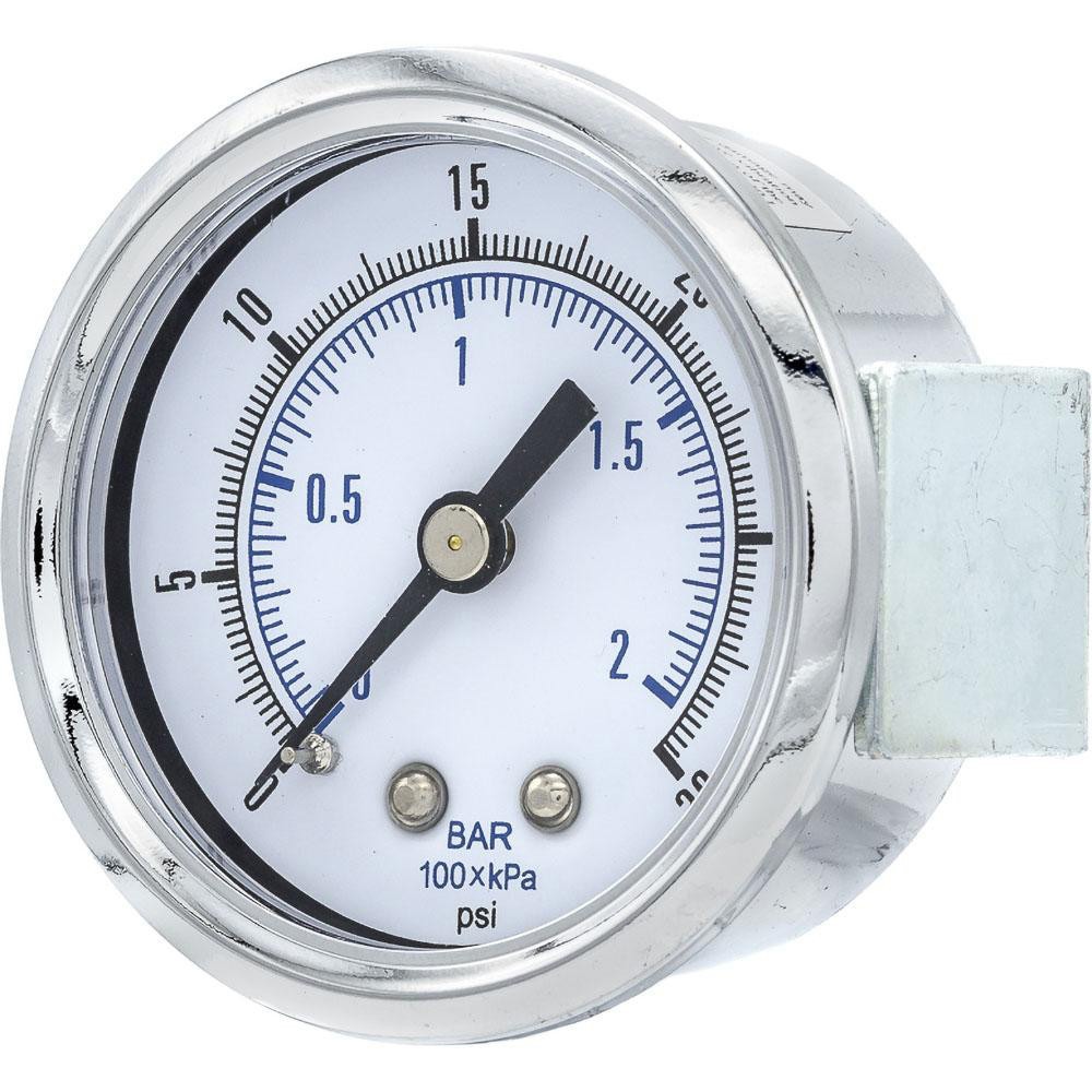 Pressure Gauges; Gauge Type: Utility Gauge ; Scale Type: Dual ; Accuracy (%): 3-2-3% ; Dial Type: Analog ; Thread Type: 1/4