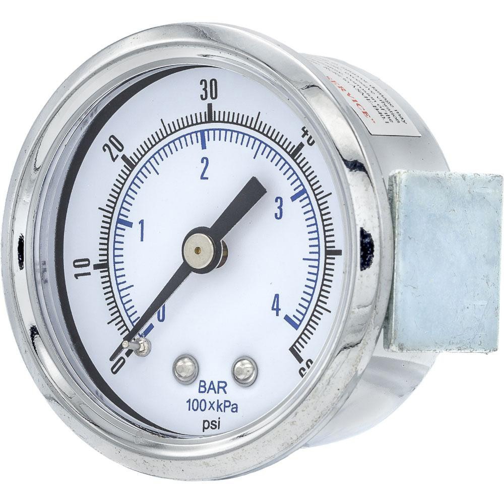 Pressure Gauges; Gauge Type: Utility Gauge ; Scale Type: Dual ; Accuracy (%): 3-2-3% ; Dial Type: Analog ; Thread Type: 1/4