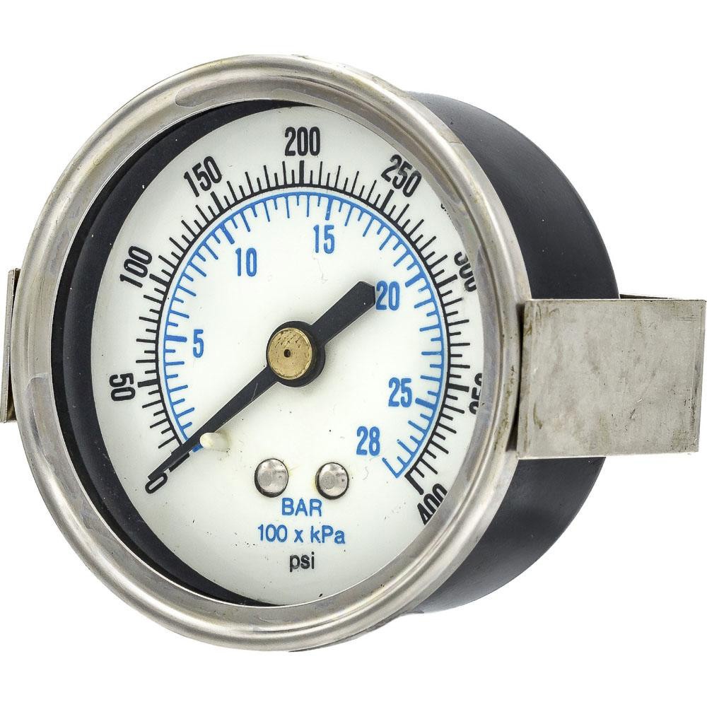 Pressure Gauges; Gauge Type: Utility Gauge ; Scale Type: Dual ; Accuracy (%): 3-2-3% ; Dial Type: Analog ; Thread Type: 1/4