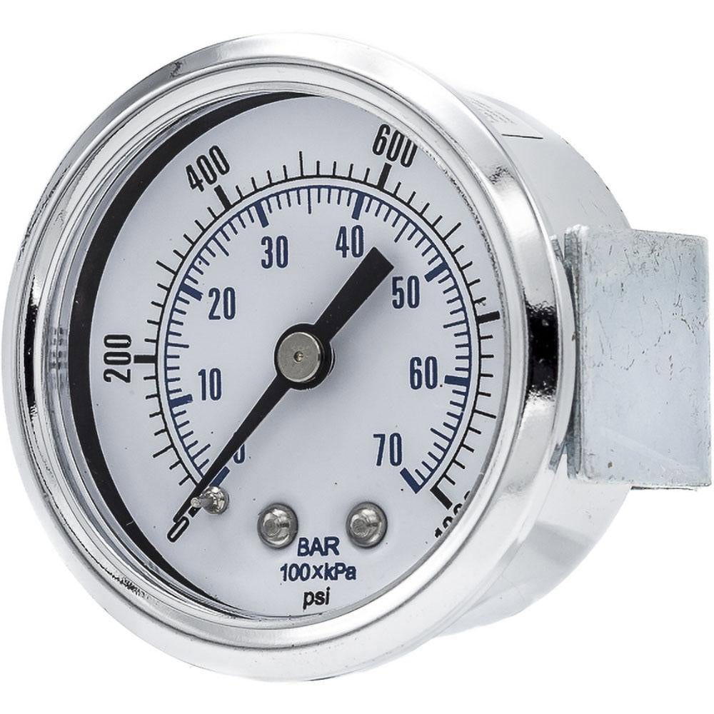 Pressure Gauges; Gauge Type: Utility Gauge ; Scale Type: Dual ; Accuracy (%): 3-2-3% ; Dial Type: Analog ; Thread Type: 1/4