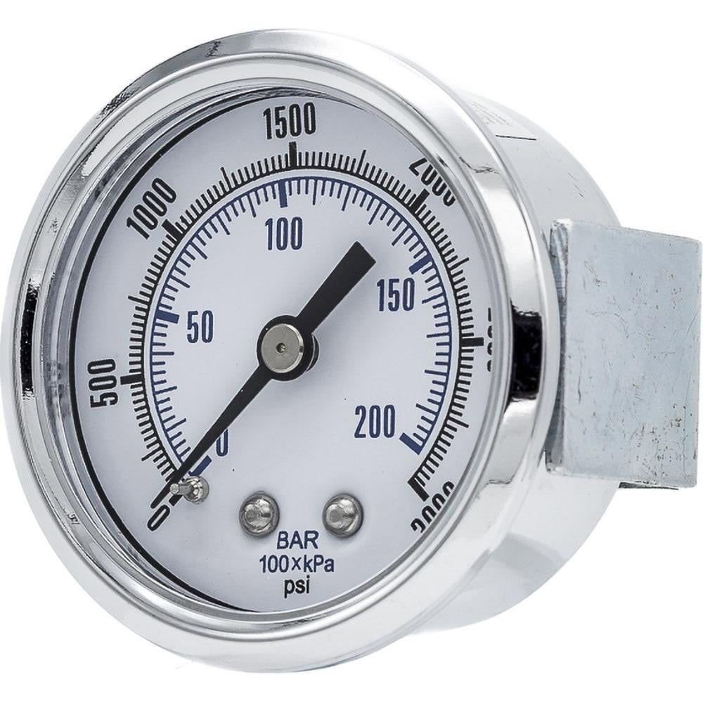 Pressure Gauges; Gauge Type: Utility Gauge ; Scale Type: Dual ; Accuracy (%): 3-2-3% ; Dial Type: Analog ; Thread Type: 1/4