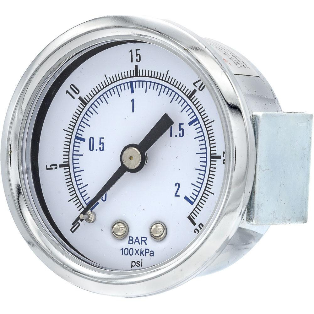 Pressure Gauges; Gauge Type: Utility Gauge ; Scale Type: Dual ; Accuracy (%): 3-2-3% ; Dial Type: Analog ; Thread Type: NPT ; Bourdon Tube Material: Bronze