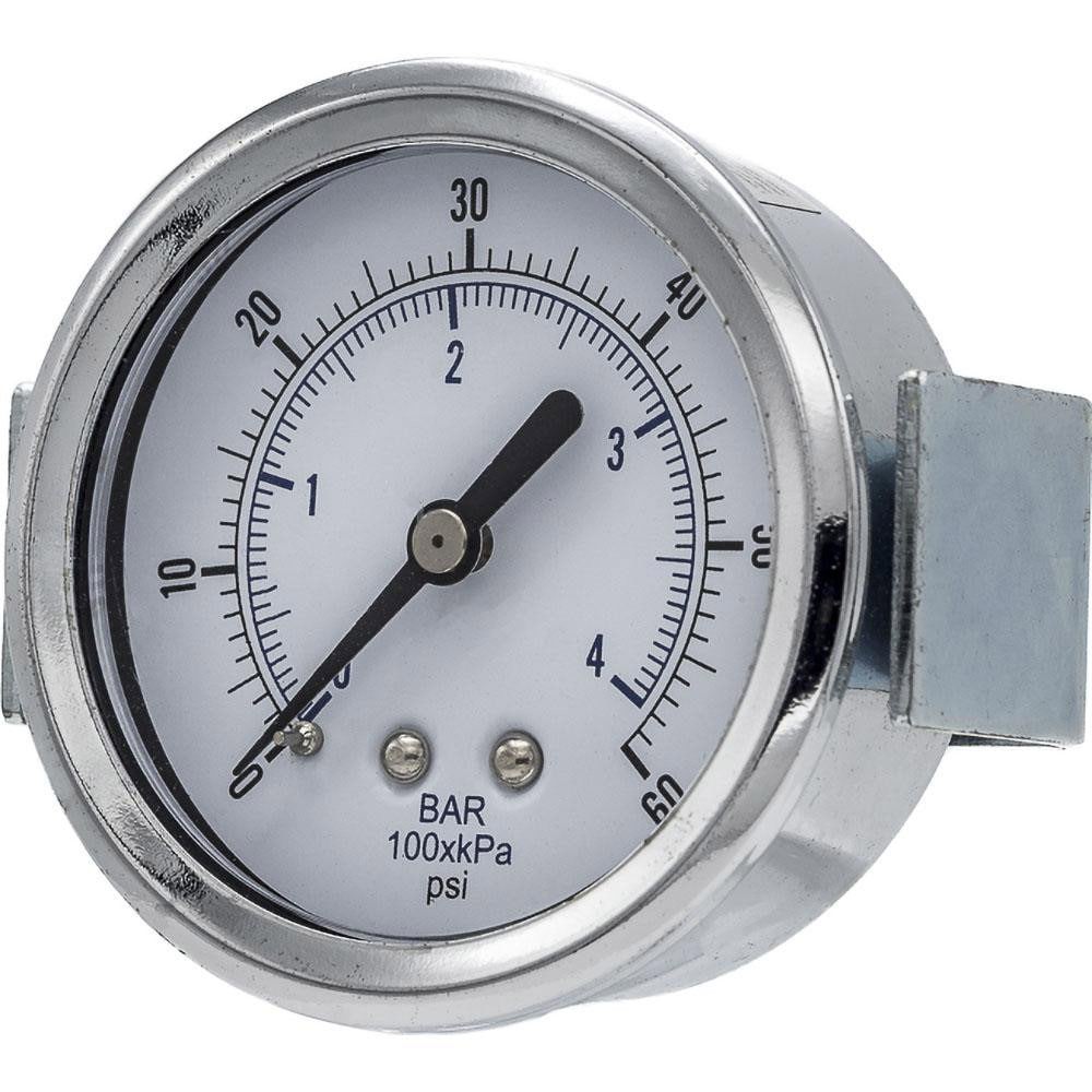 Pressure Gauges; Gauge Type: Utility Gauge ; Scale Type: Dual ; Accuracy (%): 3-2-3% ; Dial Type: Analog ; Thread Type: NPT ; Bourdon Tube Material: Bronze