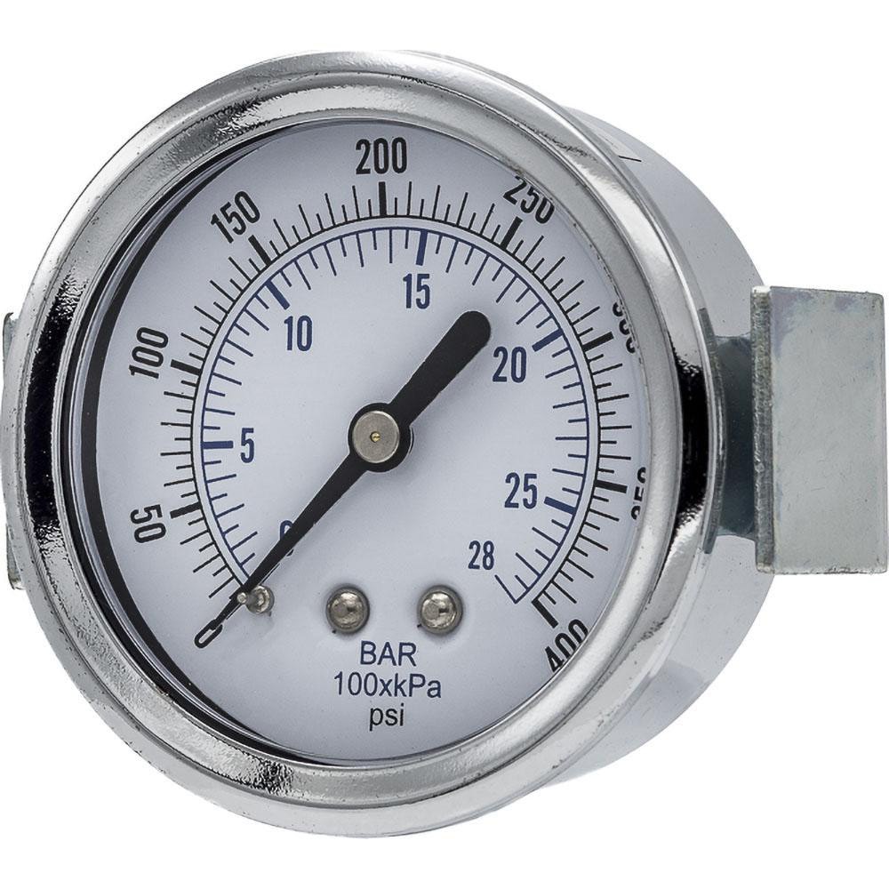 Pressure Gauges; Gauge Type: Utility Gauge ; Scale Type: Dual ; Accuracy (%): 3-2-3% ; Dial Type: Analog ; Thread Type: NPT ; Bourdon Tube Material: Bronze