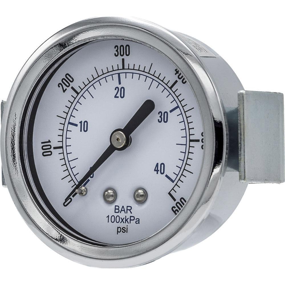 Pressure Gauges; Gauge Type: Utility Gauge ; Scale Type: Dual ; Accuracy (%): 3-2-3% ; Dial Type: Analog ; Thread Type: NPT ; Bourdon Tube Material: Bronze