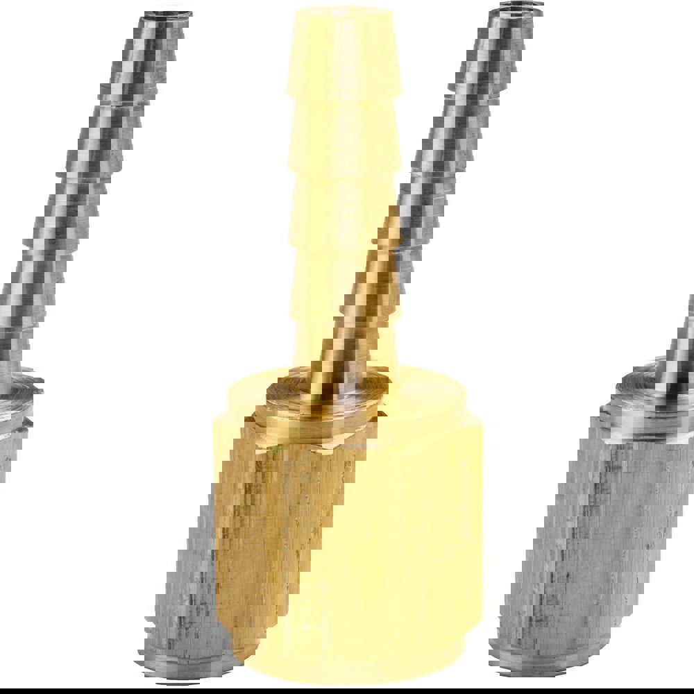 Barbed Hose Fittings; Fitting Type: Hose Barb Insert ; Material: Brass ; Thread Standard: NPTF ; Thread Size: 3/8 ; End Connection: Hose Barb x Female NPT ; Hose Inside Diameter (Inch): 1/4