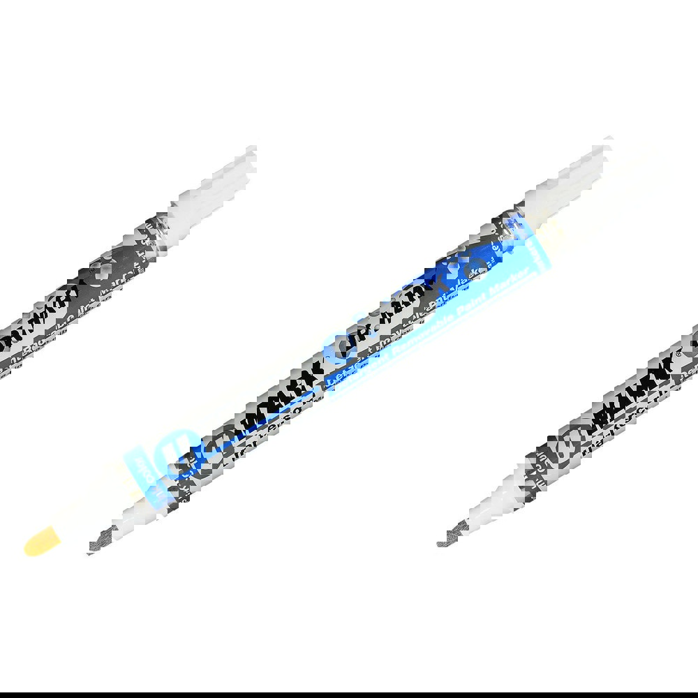 Markers & Paintsticks; Marker Type: Liquid Paint Marker; Tip Shape: Bullet; Color: White; Ink Type: Alcohol Base; Tip Type: Bullet; Medium; For Use On: Glass; Plastic; Metal; Stroke Width (Fractional Inch): 5/64; Minimum Temperature (C - 2 Decimals): -45.