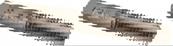 3/8-16 Bottoming RH 3B H3 Bright High Speed Steel 4-Flute Straight Flute Hand Tap