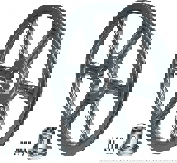 2BK190H 2 Groove, 3/8 to 1-1/2 Bore Diam, 18-3/4