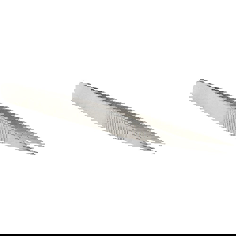 Precision Tweezer: AC-SA, Stainless Steel, Heavy Tip with Serrated Shank Tip, 4-3/8