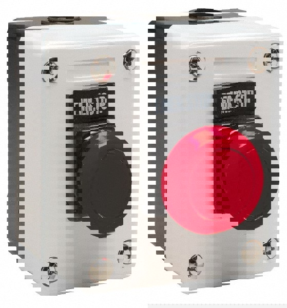 Push-Button Control Station: Momentary, NO/NC, Emergency Stop