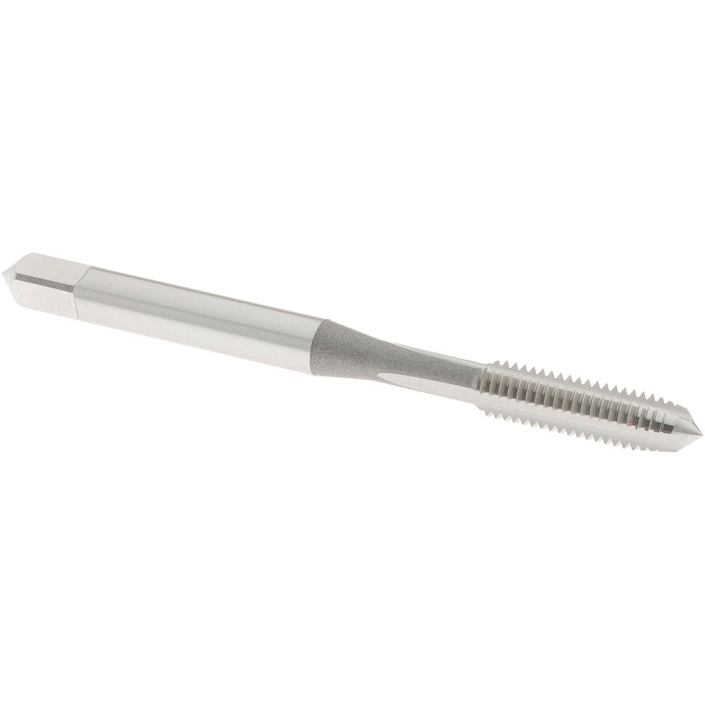 Straight Flute Tap: #10-32 UNF, 3 Flute, Plug Chamfer, 3B Class of Fit, High-Speed Steel, Bright/Uncoated Finish
