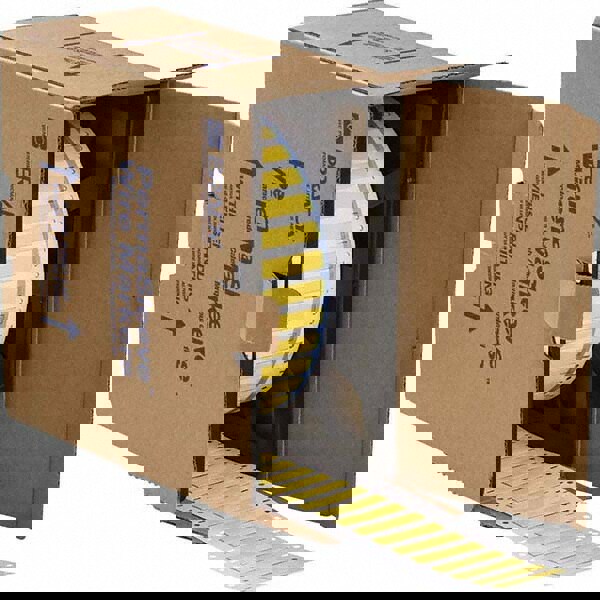 Label Maker Label: Yellow, Polyolefin, 5,000 per Roll