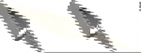 Reverse Action Tweezer: N0, Flat Tip, 4-1/2