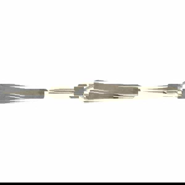 Reverse Action Tweezer: N5, Long & Very Fine Point Tip, 4-11/32