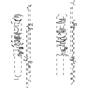MCP MTL DRN RND KNOB