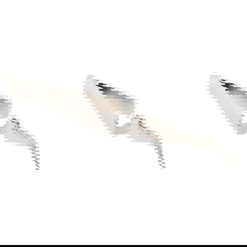 Reverse Action Tweezer: N7, Curved Tip, 4-11/32