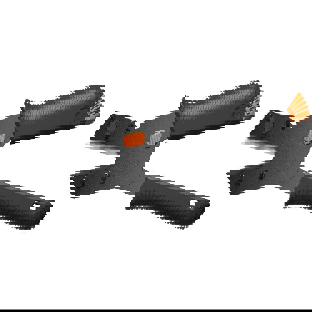 Utility Knives, Snap Blades & Box Cutters; Blade Type: Single Edge; Utility ; Handle Material: Metal; Stainless Steel; Carbon Steel; Glass Filled Nylon ; Blade Material: Ceramic ; Blade Length (Decimal Inch): 2.4300 ; Handle Length (Decimal Inch): 9-3/4