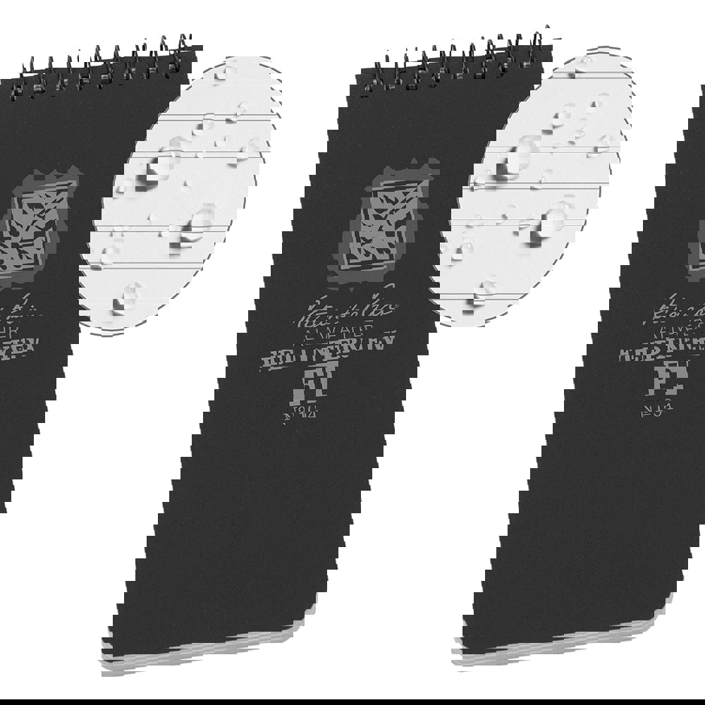 Field Interview Spiral Notebook: 50 Sheets