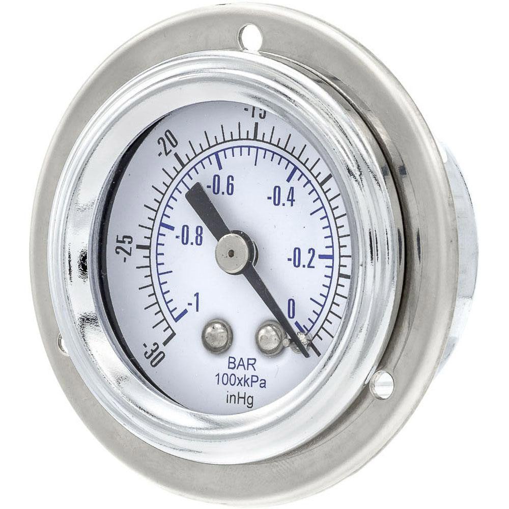 Pressure Gauges; Gauge Type: Utility Gauge ; Scale Type: Dual ; Accuracy (%): 3-2-3% ; Dial Type: Analog ; Thread Type: NPT ; Bourdon Tube Material: Bronze