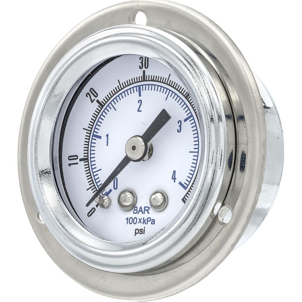 Pressure Gauges; Gauge Type: Utility Gauge ; Scale Type: Dual ; Accuracy (%): 3-2-3% ; Dial Type: Analog ; Thread Type: NPT ; Bourdon Tube Material: Bronze