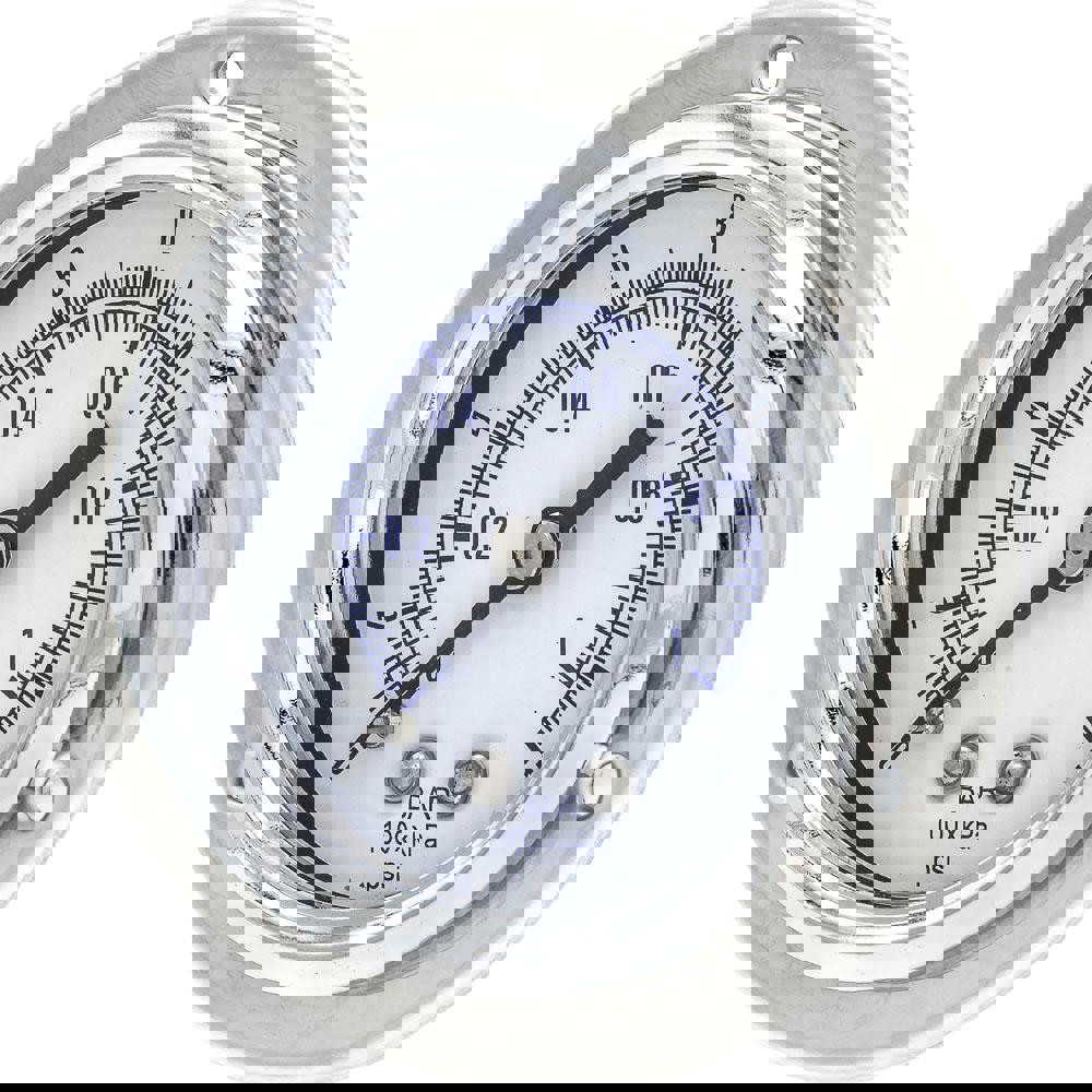 Pressure Gauges; Gauge Type: Utility Gauge ; Scale Type: Dual ; Accuracy (%): 3-2-3% ; Dial Type: Analog ; Thread Type: 1/4