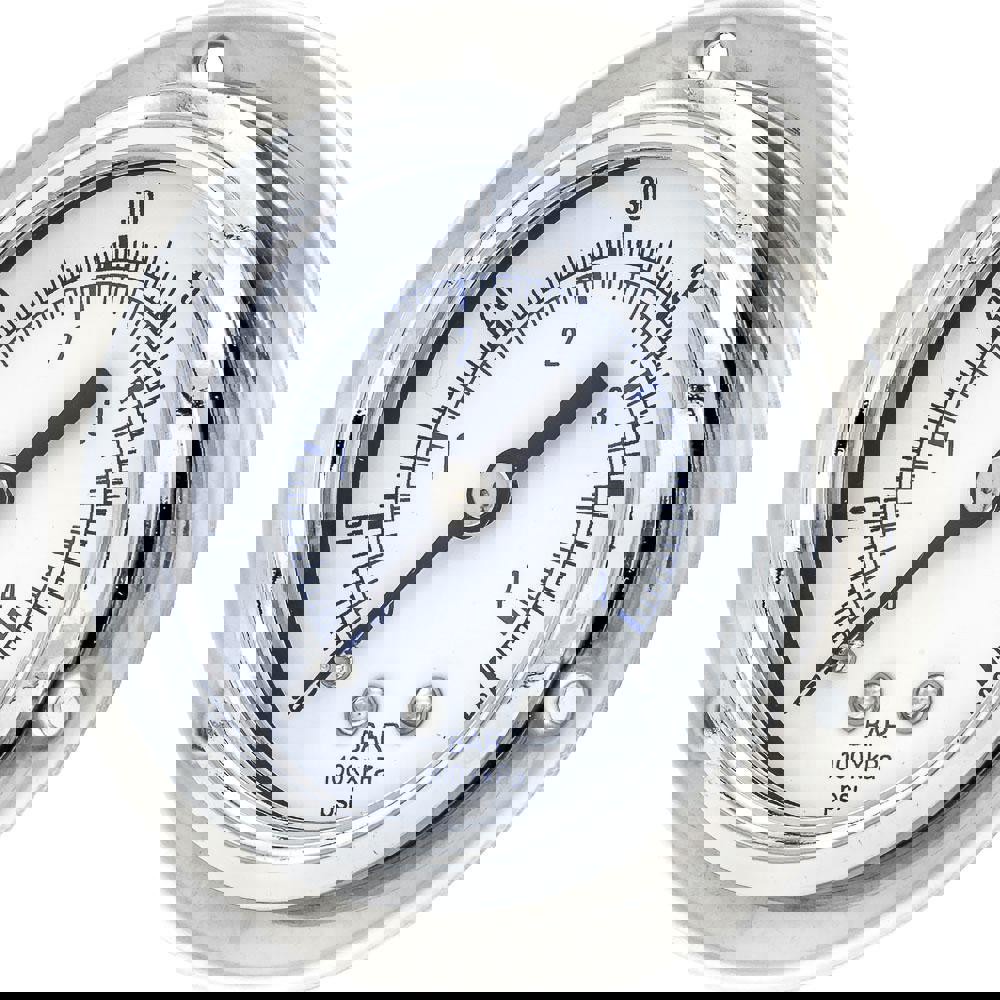 Pressure Gauges; Gauge Type: Utility Gauge ; Scale Type: Dual ; Accuracy (%): 3-2-3% ; Dial Type: Analog ; Thread Type: 1/4