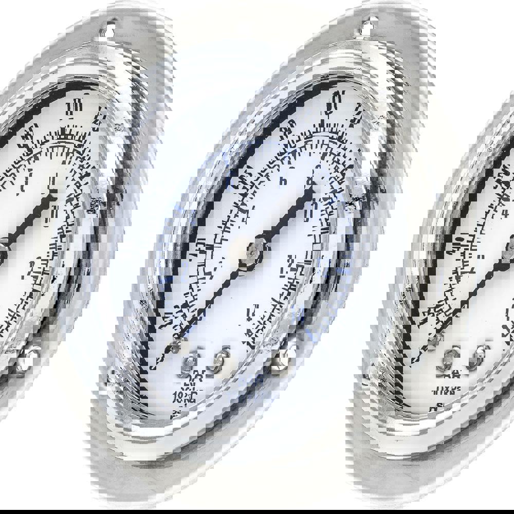 Pressure Gauges; Gauge Type: Utility Gauge ; Scale Type: Dual ; Accuracy (%): 3-2-3% ; Dial Type: Analog ; Thread Type: 1/4