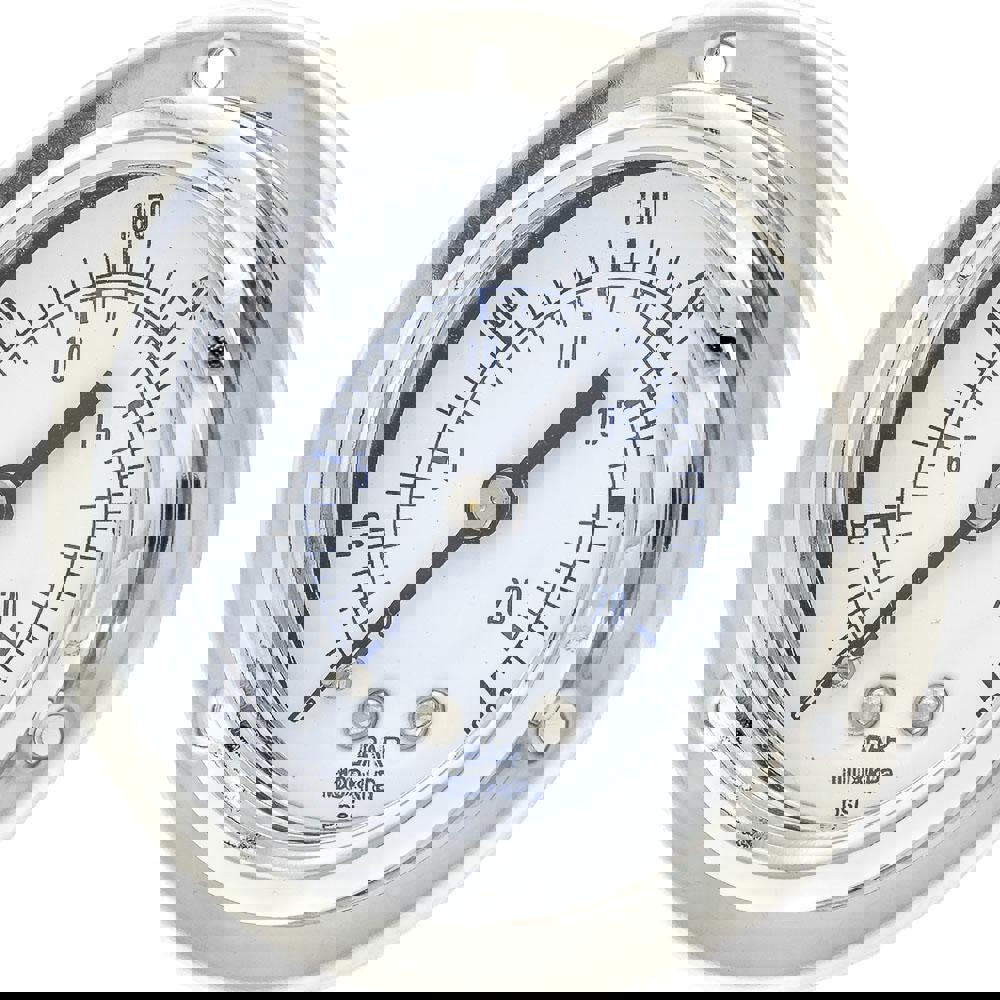 Pressure Gauges; Gauge Type: Utility Gauge ; Scale Type: Dual ; Accuracy (%): 3-2-3% ; Dial Type: Analog ; Thread Type: 1/4