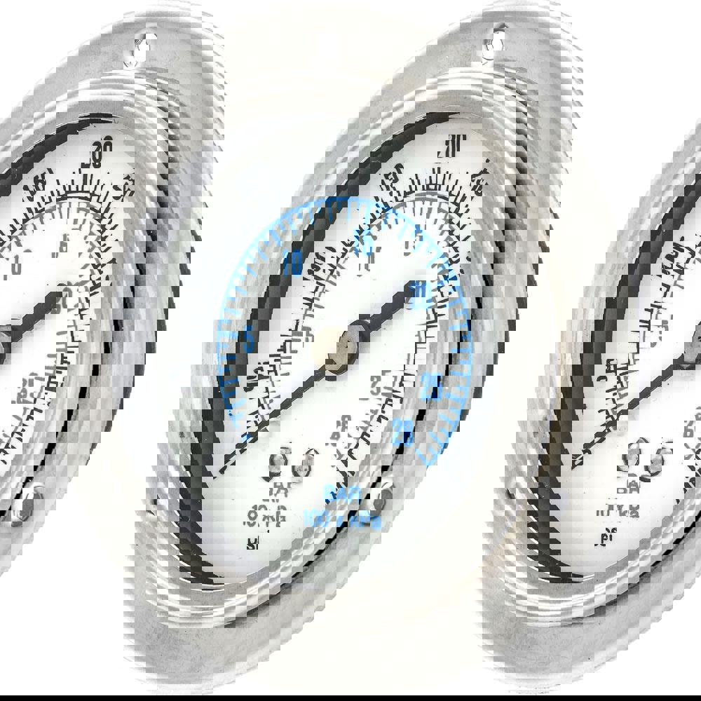 Pressure Gauges; Gauge Type: Utility Gauge ; Scale Type: Dual ; Accuracy (%): 3-2-3% ; Dial Type: Analog ; Thread Type: 1/4