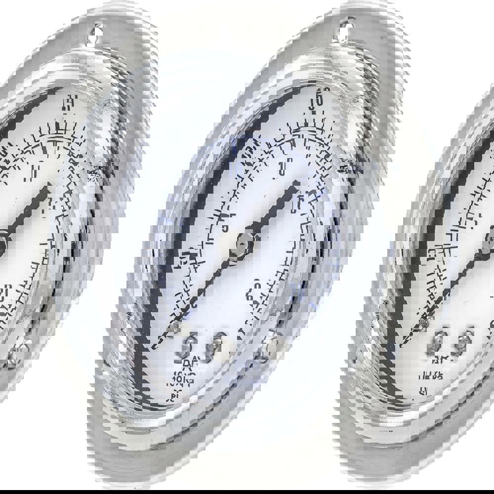 Pressure Gauges; Gauge Type: Utility Gauge ; Scale Type: Dual ; Accuracy (%): 3-2-3% ; Dial Type: Analog ; Thread Type: NPT ; Bourdon Tube Material: Bronze