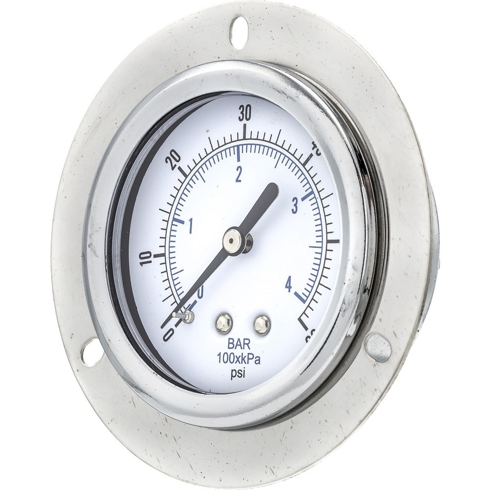 Pressure Gauges; Gauge Type: Utility Gauge ; Scale Type: Dual ; Accuracy (%): 3-2-3% ; Dial Type: Analog ; Thread Type: 1/4