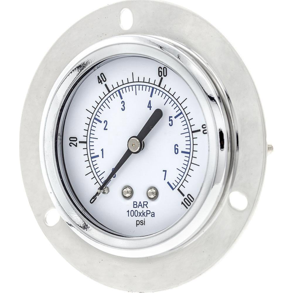 Pressure Gauges; Gauge Type: Utility Gauge ; Scale Type: Dual ; Accuracy (%): 3-2-3% ; Dial Type: Analog ; Thread Type: 1/4