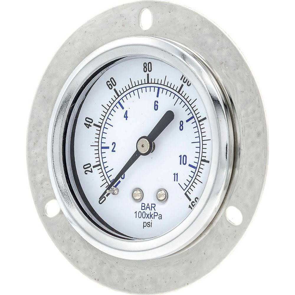Pressure Gauges; Gauge Type: Utility Gauge ; Scale Type: Dual ; Accuracy (%): 3-2-3% ; Dial Type: Analog ; Thread Type: 1/4
