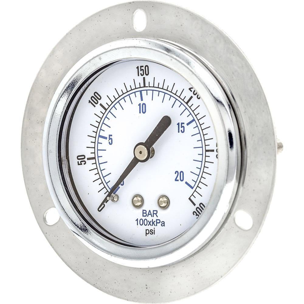 Pressure Gauges; Gauge Type: Utility Gauge ; Scale Type: Dual ; Accuracy (%): 3-2-3% ; Dial Type: Analog ; Thread Type: 1/4