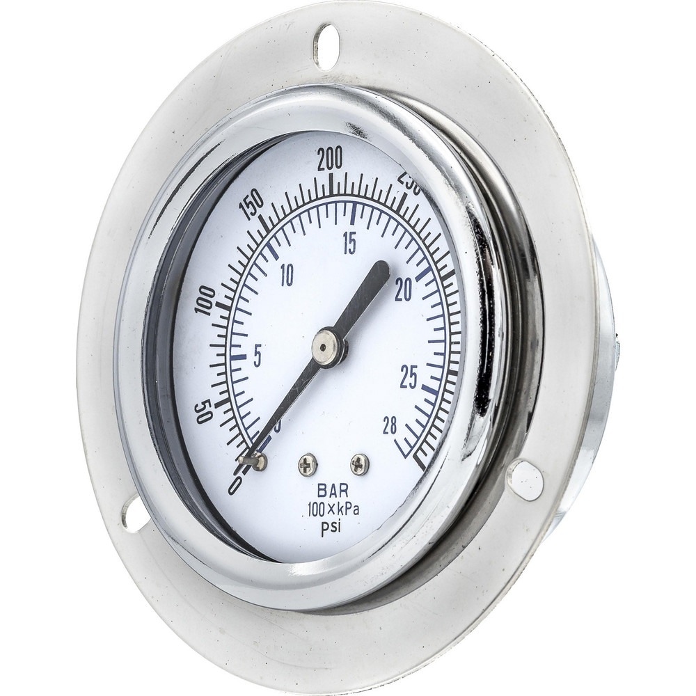 Pressure Gauges; Gauge Type: Utility Gauge ; Scale Type: Dual ; Accuracy (%): 3-2-3% ; Dial Type: Analog ; Thread Type: 1/4