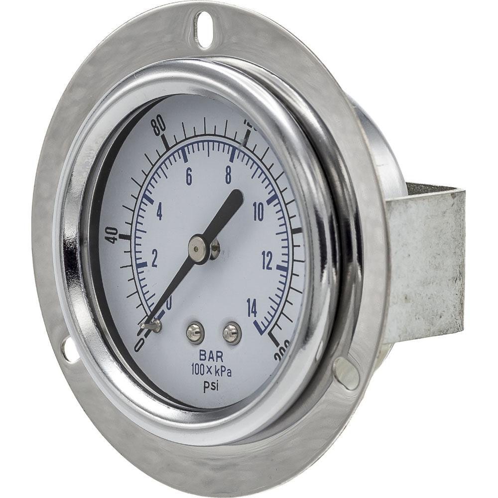 Pressure Gauges; Gauge Type: Utility Gauge ; Scale Type: Dual ; Accuracy (%): 3-2-3% ; Dial Type: Analog ; Thread Type: NPT ; Bourdon Tube Material: Bronze