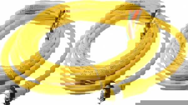 8 Amp, Female Straight to Pigtail Cordset Sensor and Receptacle