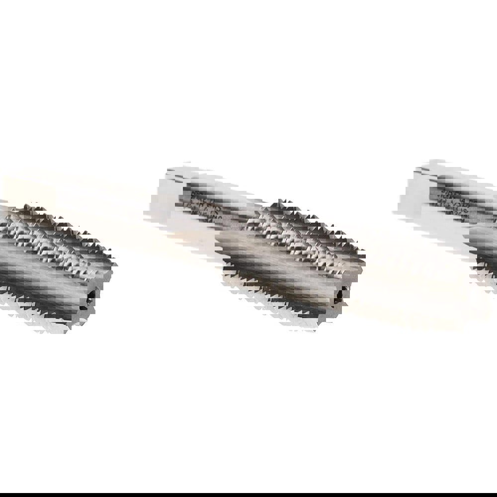 Straight Flute Tap: 1/2-13 UNC, 4 Flutes, Plug, 3B Class of Fit, High Speed Steel, Bright/Uncoated