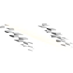 Precision Tweezer: SS-SA, Stainless Steel, Slim Tip, 5-5/16