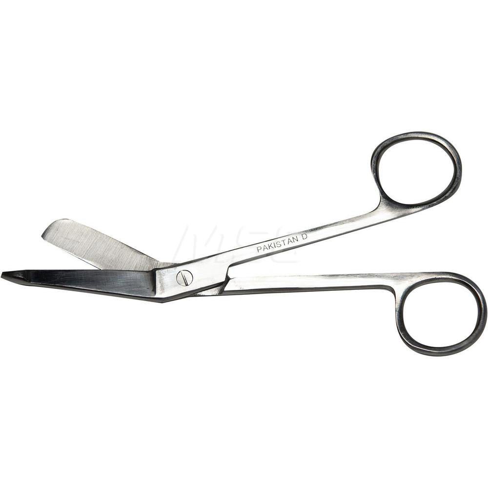 Scissors, Forceps & Tweezers; Product Type: Scissor ; Overall Length: 5.50 ; Tip Shape: Blunt ; Blade Style: Straight; Curved ; Disposable: No