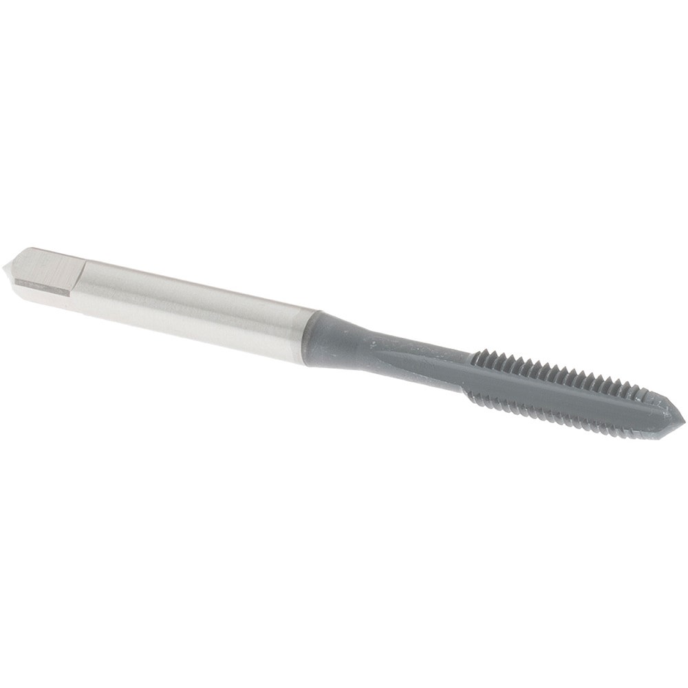 Straight Flute Tap: #10-32 UNF, 3 Flute, Plug Chamfer, 2B Class of Fit, High-Speed Steel