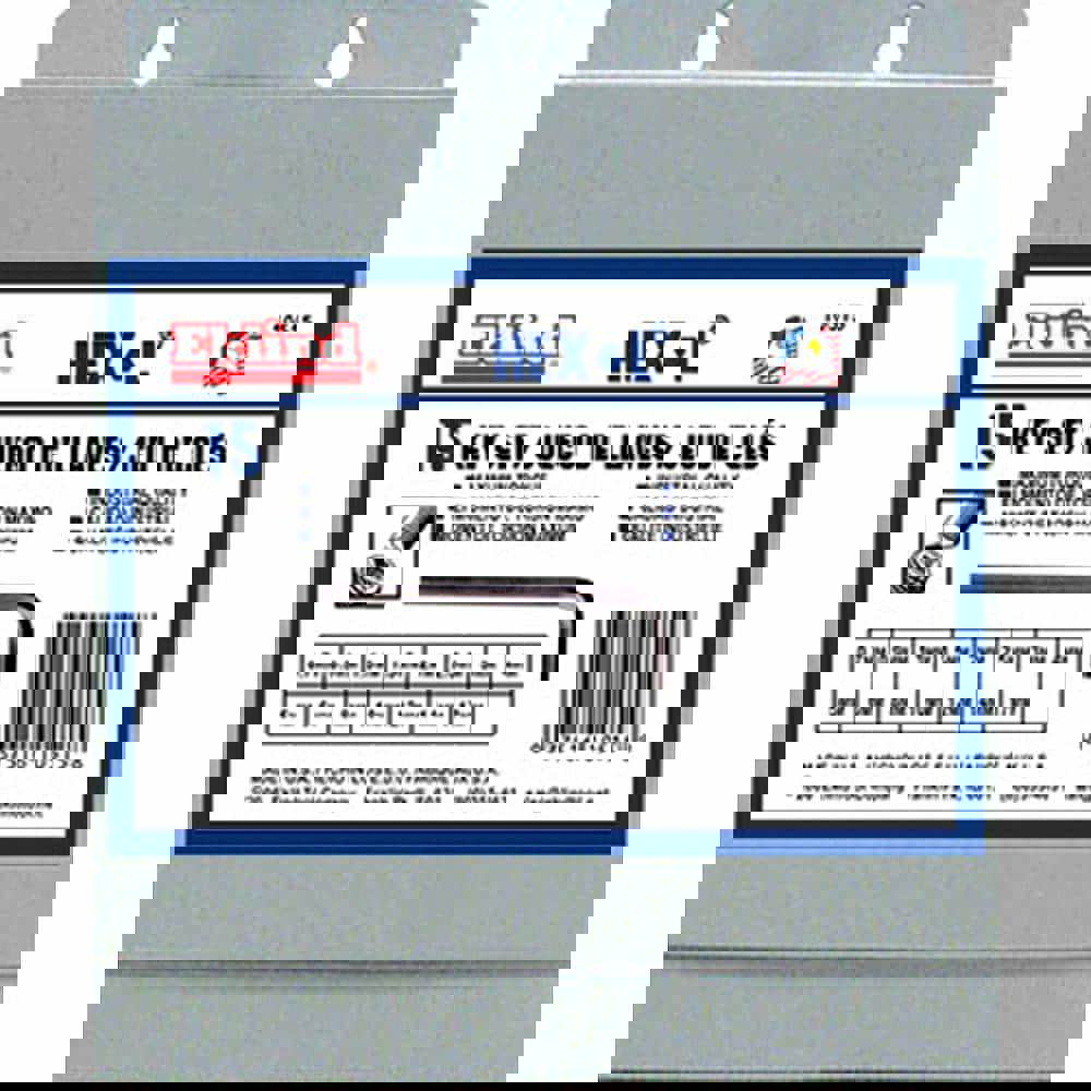 15 Piece L-Key Hex Key Set
