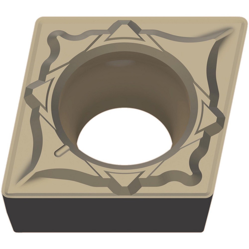 Turning Inserts; Relief Angle: 7.000 ; Insert Style: CCMT ; Corner Radius (mm): 0.40 ; Corner Radius (Inch): 1/64 ; Corner Radius (Decimal Inch): 0.0156 ; Included Angle: 80.00