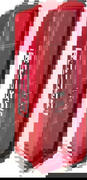 20 Lb. Capacity, Surface Mount, Crystal Polystyrene Fire Extinguisher Cabinet