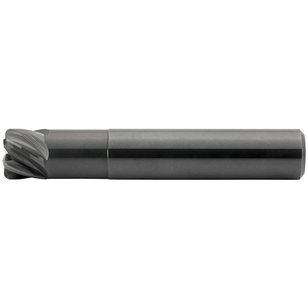 Corner Radius & Corner Chamfer End Mills; Mill Diameter (Decimal Inch): 0.3937 ; Mill Diameter (mm): 10.00 ; Number Of Flutes: 6 ; Length of Cut (mm): 7.5000 ; Single Or Double End: Single ; End Mill Material: Ceramic