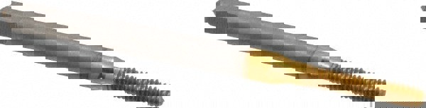 Thread Forming Tap: #3-48 UNC, 2/3B Class of Fit, Bottoming, High Speed Steel, TiN Coated