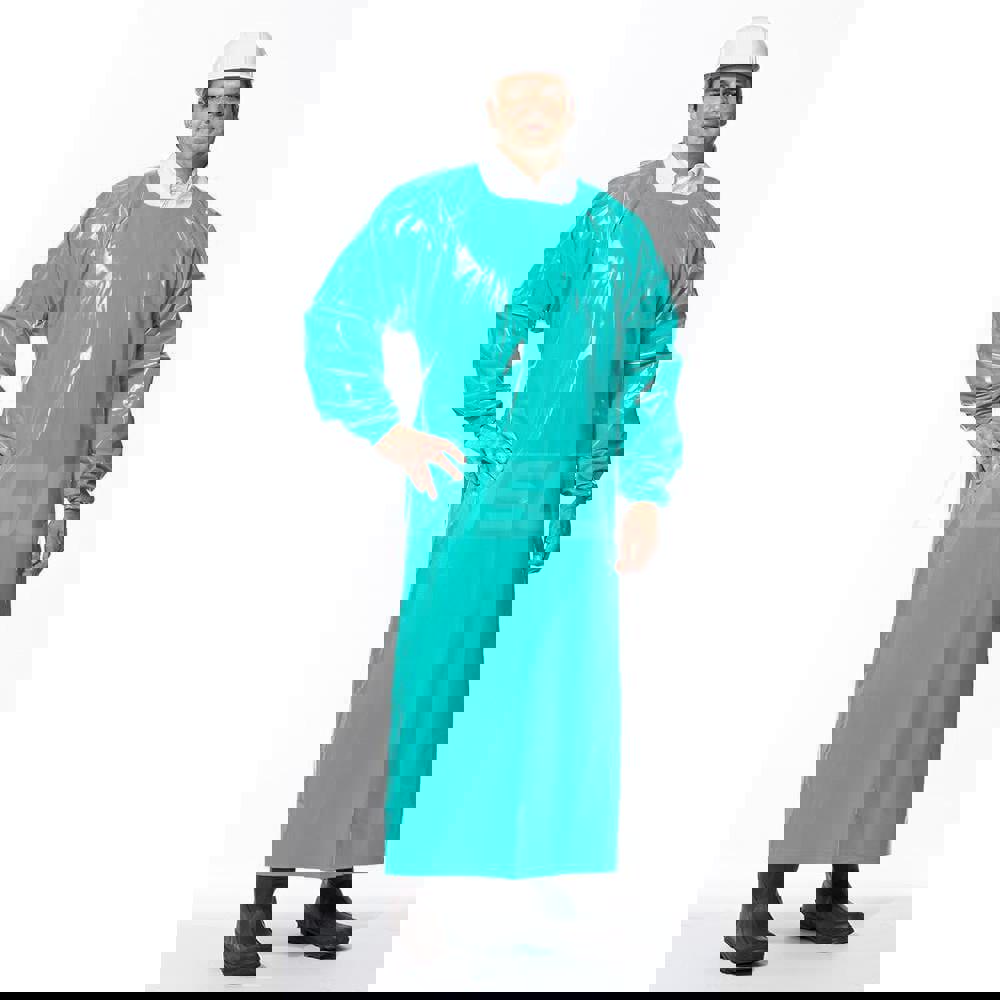 Disposable & Chemical-Resistant Apron: Size Large, 55