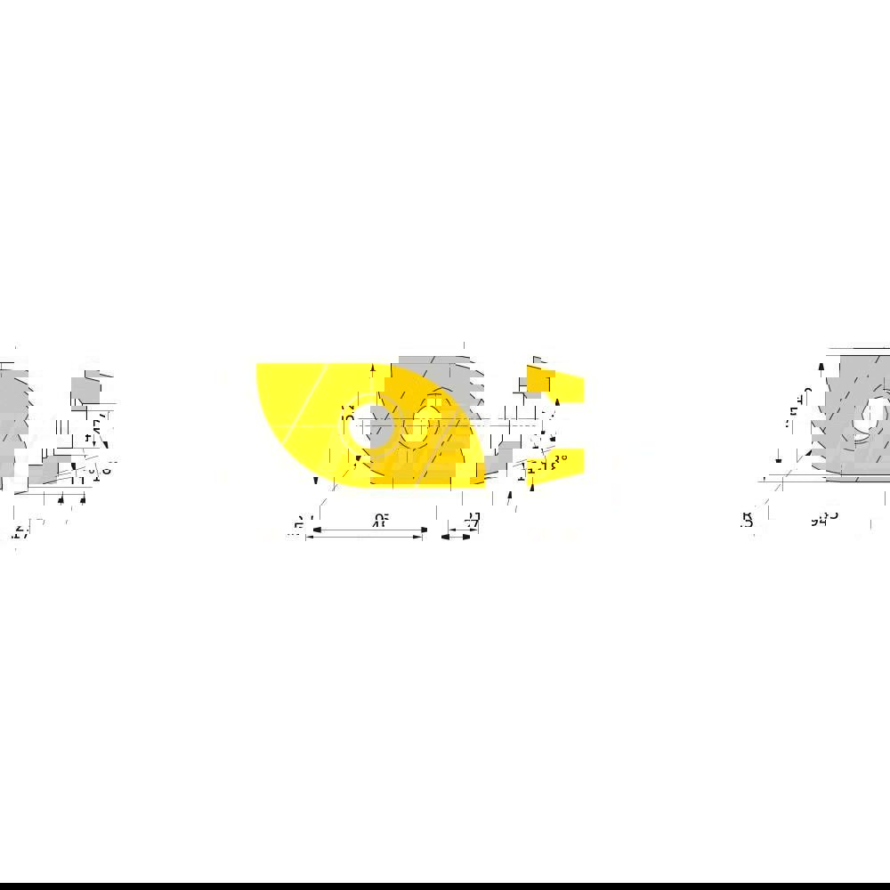 Milling Insert: SRM216C, MP6120, Solid Carbide