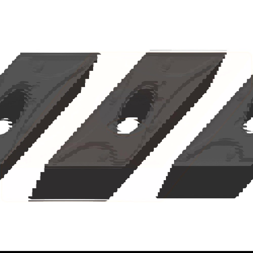 Turning Inserts; Relief Angle: 0.000 ; Insert Style: DNMG ; Corner Radius (mm): 0.80 ; Corner Radius (Inch): 1/32 ; Corner Radius (Decimal Inch): 0.0312 ; Included Angle: 55.00